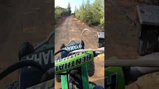 Out Riding in the Dirt Spinning the Wheels on my Yamaha Banshee Sport Quad ATV yamaha quads atv [upl. by Nolyarb]