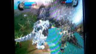 Godzilla Unleashed Wii Fight Request  balismons Mechagodzilla 2 vs Kiryu [upl. by Brandise]