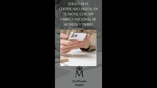 CERTIFICADO DIGITAL PARA SMARTPHONE CON APP [upl. by Notgnirrac]