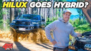 HYBRID DUAL CAB UTES COMING TO AUSTRALIA  Shaunos honest opinion on 48V Mild Hybrid Toyota HiLux [upl. by Friedman]