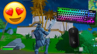 Apex Pro TKL ASMR 😍 Ranked Solos🏆 Satisfying Fortnite Gameplay 240FPS 4K [upl. by Dnumyar]