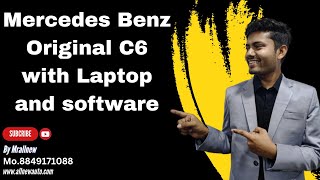 Mercedes Benz Original C6 with Laptop and software  MB Star C6 Original DTS Vediamo [upl. by Lenrad]