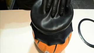 DUI Zip Seals How to repair  fit a new latex neck seal [upl. by Mcmath]