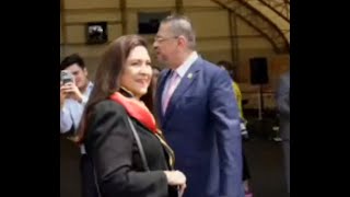 Presidente de Costa Rica en un acto de entrega para reforzar la lucha contra el narcotráfico [upl. by Egedan]