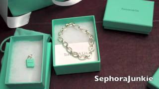 Tiffany amp Co Charm Bracelet HaulReview [upl. by Arrec]