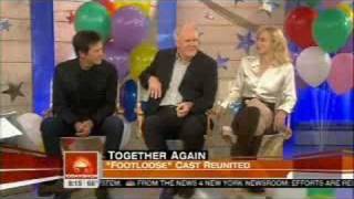 Footloose cast reunite on Today Show 9122008 [upl. by Llerrehs]