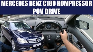 Mercedes Benz C180 Kompressor W204 POV Driving [upl. by Jolene]