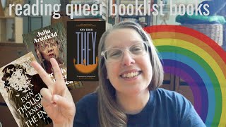 Reading Queer Books from My 2022 Booklist  Making progress on my 2022 reading challenge  Pride [upl. by Clair]