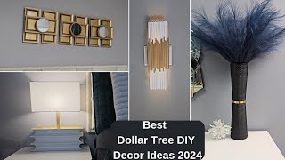 Best Dollar Tree DIY Decor Ideas 2024 [upl. by Ayanat961]