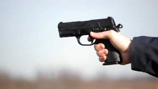 Shooting the FNH FNP9 9mm pistol [upl. by Rodney]