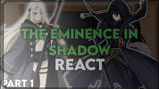 The Eminence In Shadow React To ShadowCid  Part 1  The Eminence In Shadow  EngRu [upl. by Ailev913]