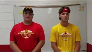 Williamsville East Football Interview [upl. by Amak694]