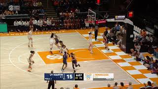 HIGHLIGHTS Lady Vols 90 UT Martin 50 [upl. by Atikam]