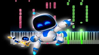 Astro Bot OST  The Satellite Piano Tutorial [upl. by Werdnael]