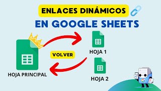 Crea Enlaces Dinámicos  Navegación entre hojas en Google Sheets [upl. by Gwenneth]