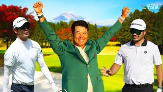 Japans Greatest Golf Shots Featuring Hideki Matsuyama [upl. by Rebmaed]