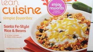 Lean Cuisine Santa FeStyle Rice amp Beans Review [upl. by Asseret]