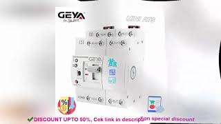 ✔️GEYA G2R Din Rail Mini ATS Automatic Transfer Switch Electrical Select [upl. by Rabin671]