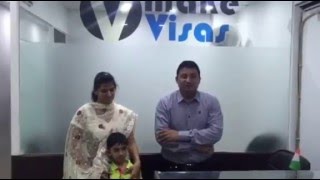 Vmake Visas  Watch reviews on Canada PR visa approval by Hemant Singh Moni [upl. by Gingras]