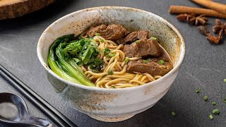 Taiwanese Beef Noodle Soup Recipe 红烧牛肉面  A Rich Tradition with a Hearty Soup [upl. by Julita]