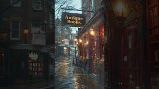 Antique Bookstore Ambience  Study amp Write to Dark Academia Music shorts darkacademia bookstore [upl. by Hillard844]