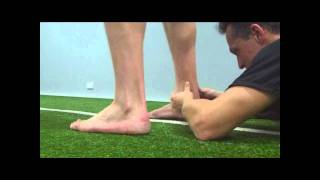 Ankle Active Release Therapywmv [upl. by Nacul]