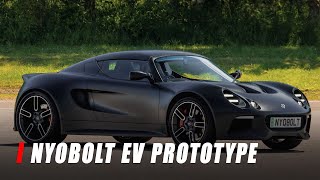 Nyobolt Electric Sports Car Testing [upl. by Hickie]