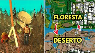 E se INVERTER O DESERTO E A FLORESTA no GTA  FICOU IRRECONHECÃVEL o jogo [upl. by Joscelin]