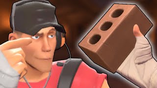 TF2 Throwing Bricks at People With a Mod [upl. by Kram6]