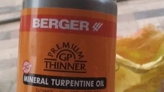 Berger Tarpin Oil  Berger Premium GP [upl. by Esmerolda351]