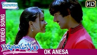 Kotha Bangaru Lokam Songs  Ok Anesa Video Song  Varun Sandesh  Shweta Basu Prasad [upl. by Anitnegra]