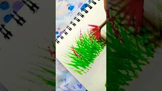 Hawa hawai brushes paintingshorts shortvideo youtubeshorts artandcraft trendingshorts viral [upl. by Adnoluy]