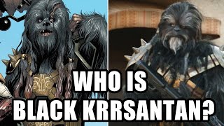 Who is the Wookiee in The Book of Boba Fett  Everything You Need to Know About Black Krrsantan [upl. by Jary]