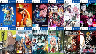 Top 25 Best Anime Games for PlayStation 4 and PlayStation 5  ps4 amp ps5 anime games [upl. by Ciryl]