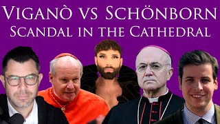 Vigano vs Cardinal Schönborn with Alexander Tschugguel [upl. by Aliuqehs330]