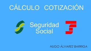 Como se calcula la cotización en España Ejemplo [upl. by Joe]