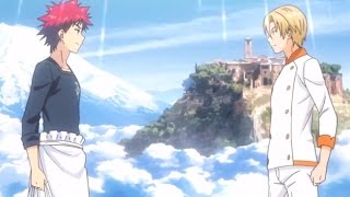 FOOD WARS SHOKUGEKI NO SOMA 食戟のソーマ EPISODE 8amp9 SOMA VS ALDINI BROTHERS [upl. by Shum660]