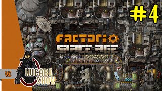 ENGINEER MUSIMAN MEMBUAT SMELTING LINE  FACTORIO SPACE AGE 4 [upl. by Siseneg]