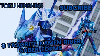 8 FAVORITE KAMEN RIDER SABER FORMS kamenridersaber [upl. by Ennove]