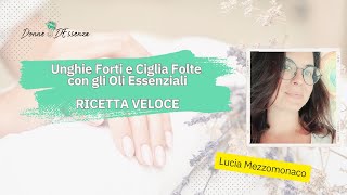 Ricetta Veloce per Unghie Forti e Ciglia Forti [upl. by Filberto]