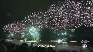 Queima de Fogos  Virada do Ano 2011  Globo HD 1080p [upl. by Carilyn]