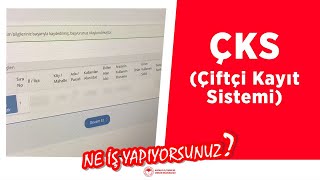 NeİşYapıyorsunuz ÇKS Nedir Nasıl Yapılır [upl. by Rayburn]