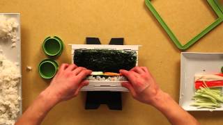 How To Roll Sushi  How To Make Sushi  SushiQuikcom Sushi Kits [upl. by Leugar]