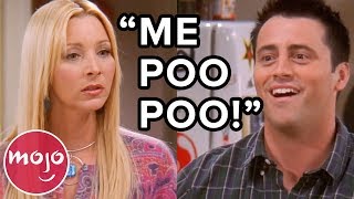 Top 10 Best Joey amp Phoebe Moments on Friends [upl. by Adnwahsor205]