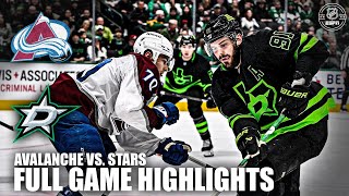 Colorado Avalanche vs Dallas Stars  Full Game Highlights  ESPN NHL [upl. by Gillie65]