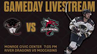 LIVE STREAM Monroe Moccasins vs Columbus River Dragons  101924 [upl. by Balliett]