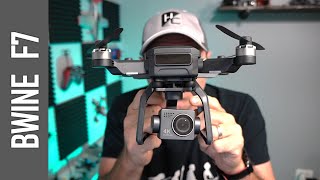 Watch this before you buy a drone from Amazon  BWINE F7 4K DRONE [upl. by Nalyad]