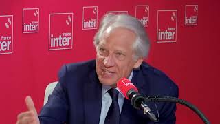 Dominique de Villepin  quotLe couple francoallemand diverge nous ne pouvons pas nous le permettrequot [upl. by Aoniak]