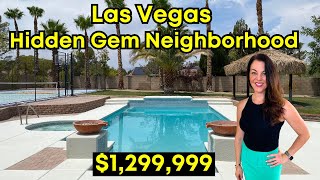 Las Vegas Gated Community with RV Parking Sport Court Pool Spa On A 12 Acre Lot [upl. by Arahs]