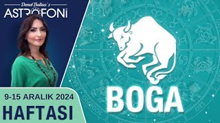 Boğa burcu haftalık burç yorumu 915 Aralık 2024 Astrolog Demet Baltacı astroloji burçlar haber [upl. by Ahsienot107]